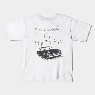 I Survived My Trip To Nyc Kids T-Shirt